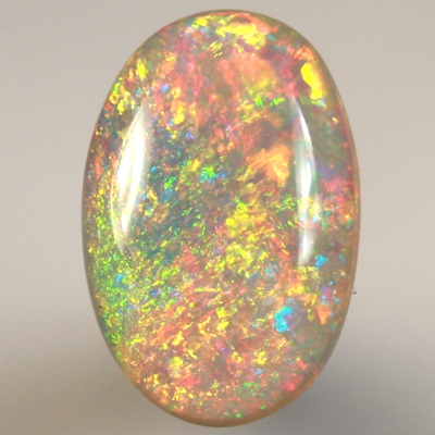 SOLID SEMI BLACK OPAL Sparkling golden bright fire in 3D! SEE VIDEO
